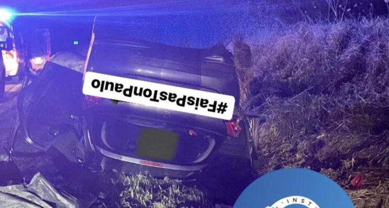  - En voiture, trois adolescents se pensent dans Very Bad Trip et finissent leur course dans le fossé 