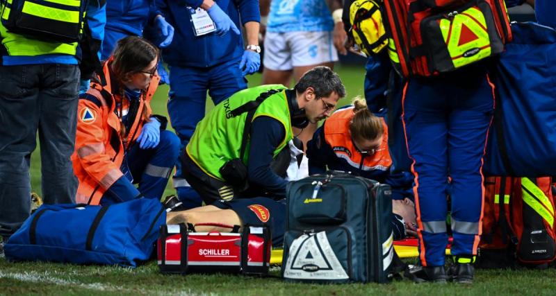  - Racing 92 : un arrière des Ciel et Blanc victime d'un KO et évacué à l'hôpital