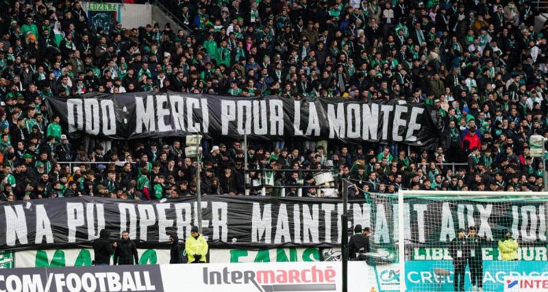  - ASSE : le message criant des supporters stéphanois face à l’OM