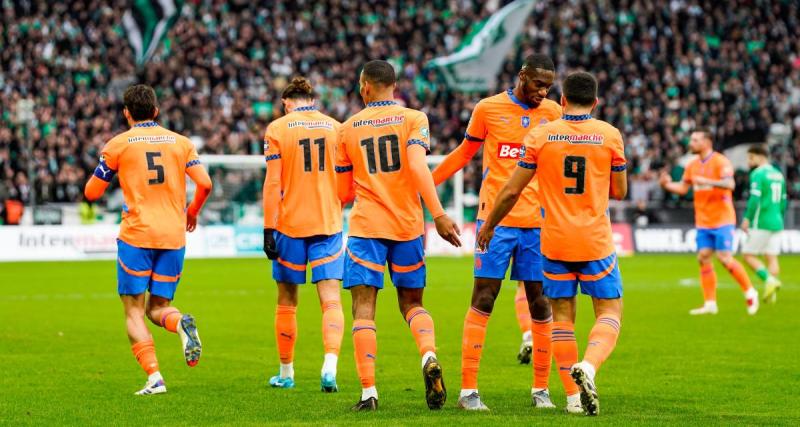  - À dix, l’ASSE largement dominée à la pause par l’OM