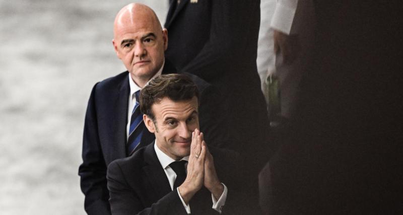  - Emmanuel Macron, candidat aux prochaines élections de ... la FIFA ?