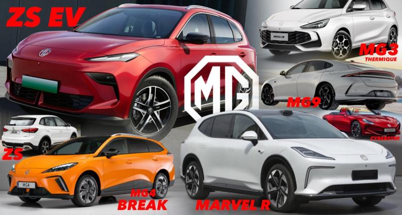  - Toutes les futures MG attendues en 2025