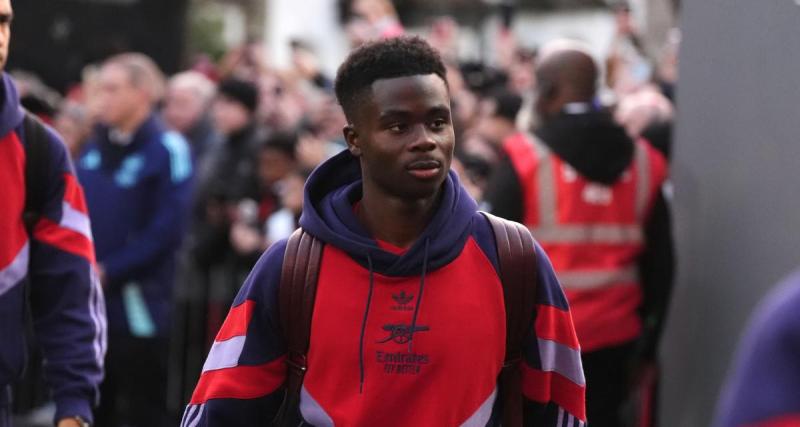 - Arsenal : l'annonce douloureuse sur la blessure de Saka