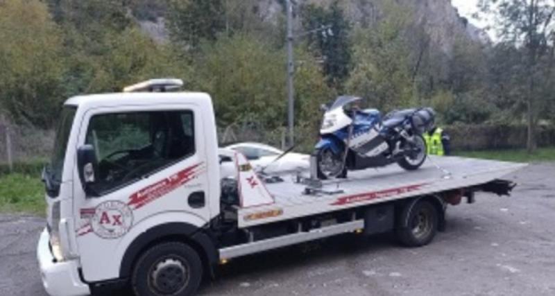  - Flashé à plus de 200 km/h sur une nationale : sa moto de rêve envoyée à la fourrière 
