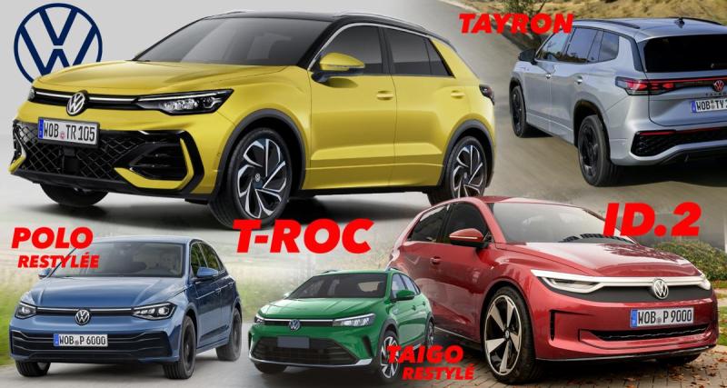  - Futures Volkswagen : toutes les nouveautés attendues en 2025