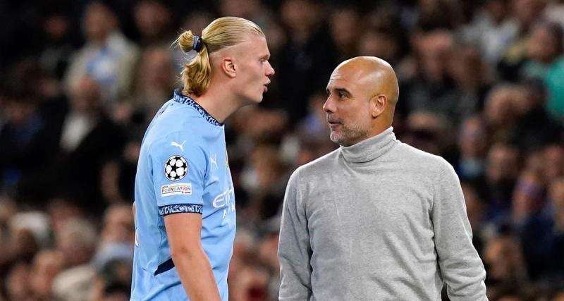  - Manchester City : la bourde de Guardiola, qui annonce qu'Haaland est devenu papa