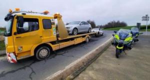 Un excès de vitesse sans permis et sous alcool et drogue l’envoie en garde à vue !