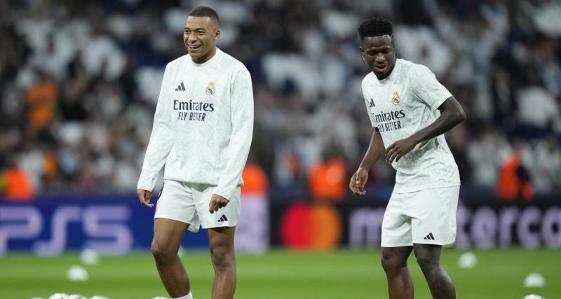  - Real Madrid : Mbappé doublé par Vinicius, le Français enregistre un coup dur