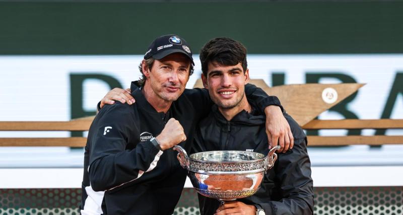  - Tennis : le coach d'Alcaraz évoque les axes de progression de son joueur