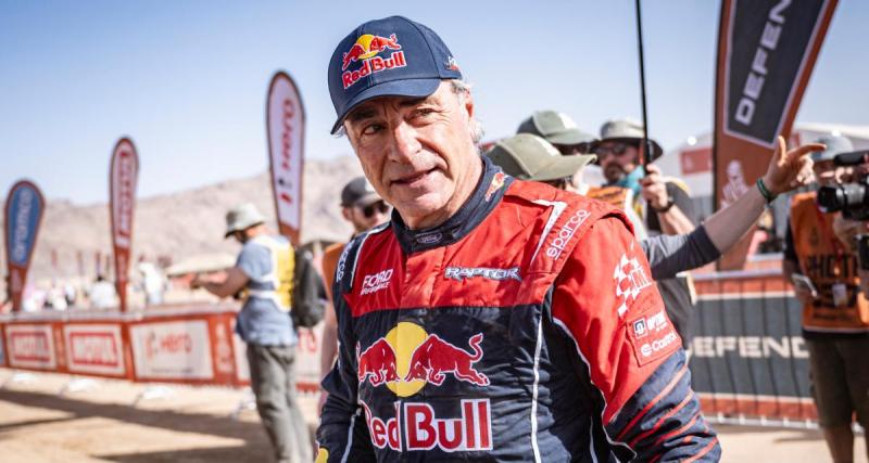  - Dakar : Sainz victime d’un accident, inquiétude pour la suite pour l’Espagnol !