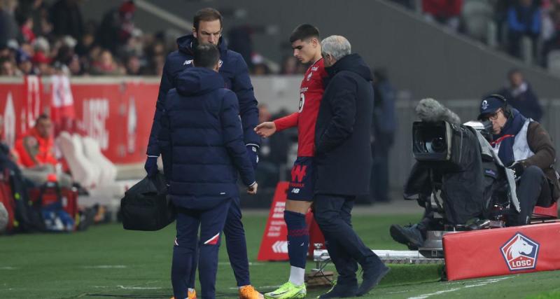  - LOSC : Matias Fernandez-Pardo victime d'une grave blessure à la cheville gauche 