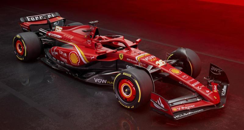  - Formule 1 : Ferrari pourrait adopter une livrée audacieuse