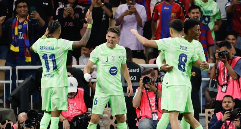  - Le Barça mène à la pause face à Bilbao grâce à Gavi !