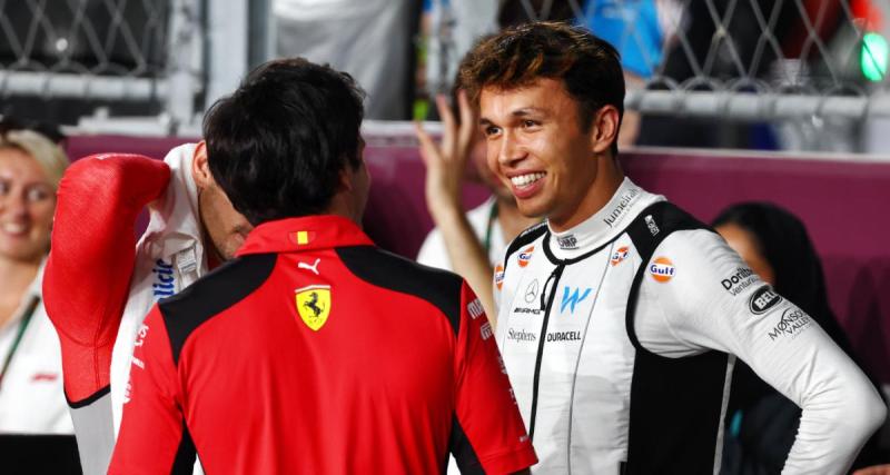  - F1 : les éloges de Carlos Sainz pour Alex Albon