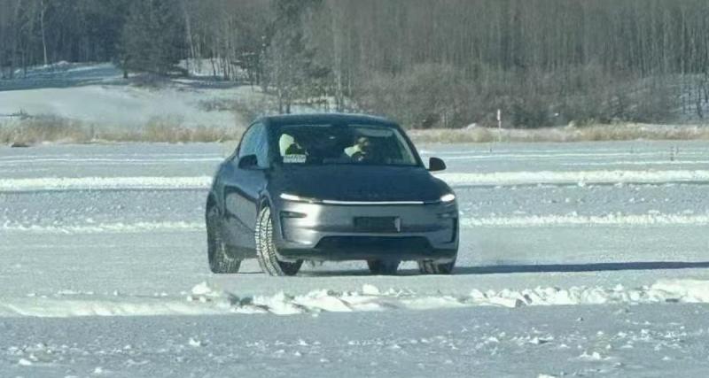  - Le Tesla Model Y restylé surpris sans camouflage avant sa présentation !