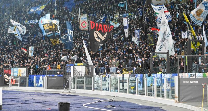  - Football : les supporters de la Lazio ont rendu hommage à Jean-Marie Le Pen