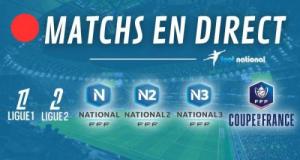 Matchs en direct : L1 et N3 en direct live dès 14h