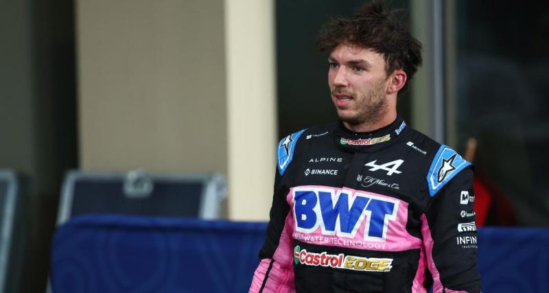  - Alpine : la superbe idée de l'écurie au sujet de Pierre Gasly et qui va motiver les fans