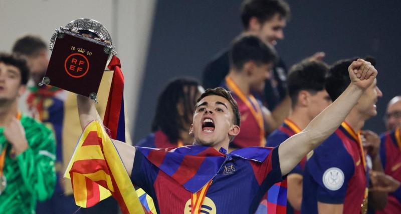  - Real Madrid - Barça : le geste classe de Gavi avec Florentino Perez