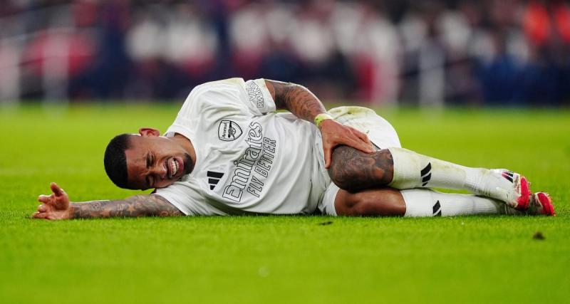  - Arsenal confirme la terrible nouvelle pour Gabriel Jesus