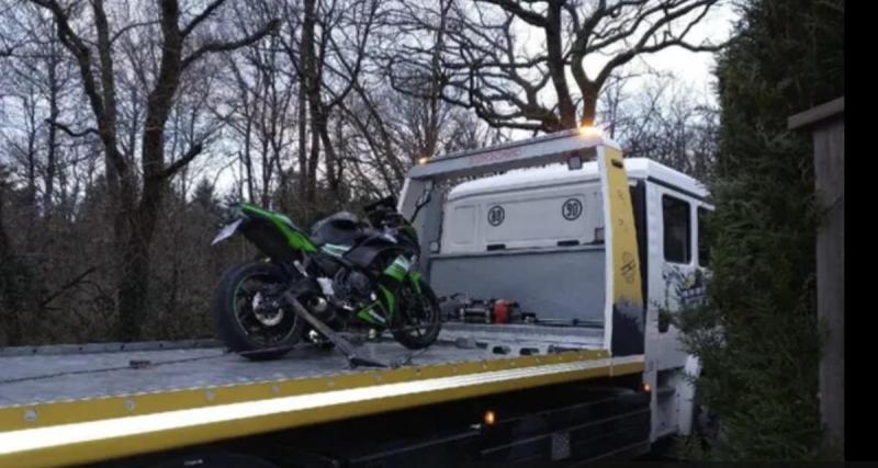  - Deux excès de vitesse en rafale : un permis probatoire évaporé et une moto en fourrière