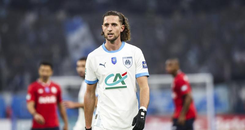  - OM - Lille : l'immense déception de Rabiot