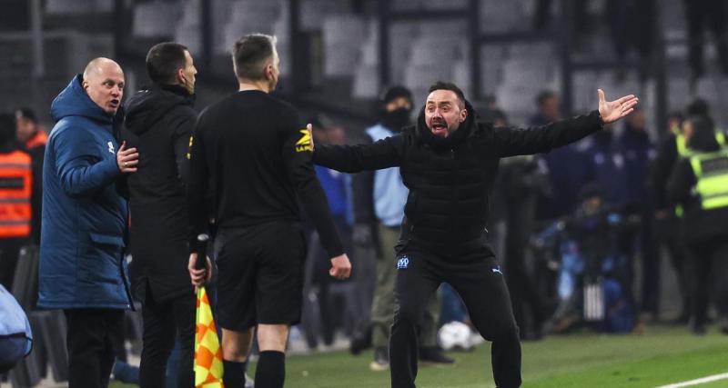  - OM - Lille : énorme clash entre De Zerbi et Létang après la rencontre