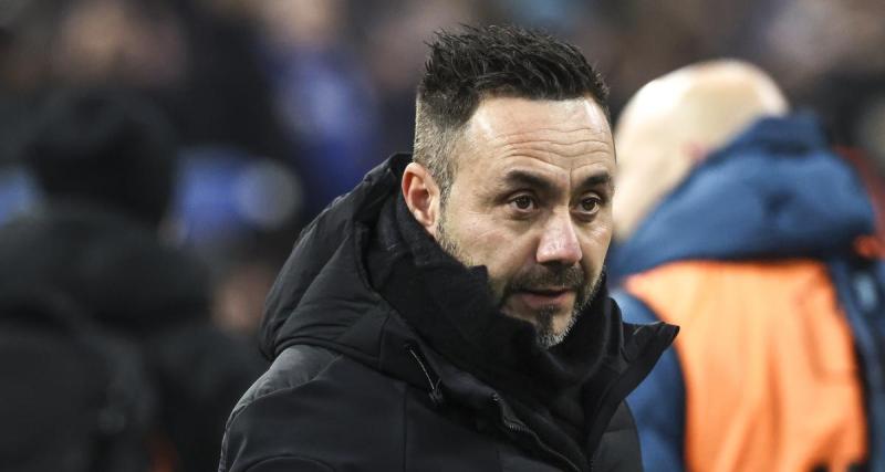  - OM : malgré l'élimination contre Lille, De Zerbi affiche un incroyable record