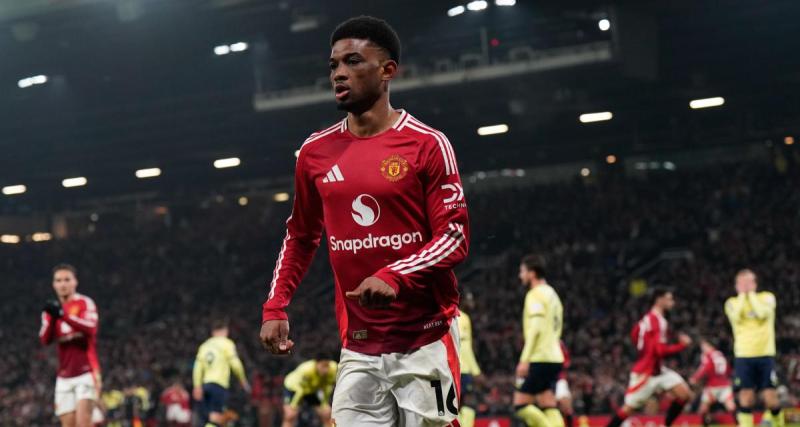  - Grâce à Amad Diallo, auteur d'un triplé, Manchester United renverse Southampton !