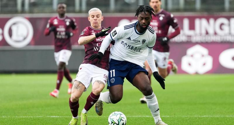  - Le Paris FC répond à Metz à la mi-temps