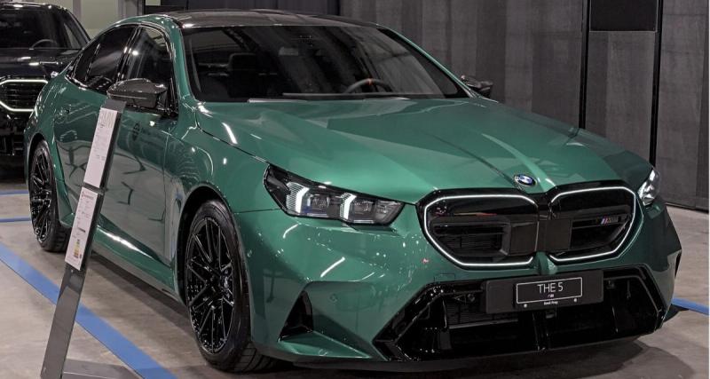  - Une BMW M5 G90 sortie de concession finit gravement endommagée en quelques heures ! 