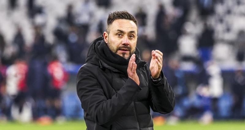  - OM – Strasbourg : la sortie élogieuse de De Zerbi pour le prometteur Robinio Vaz