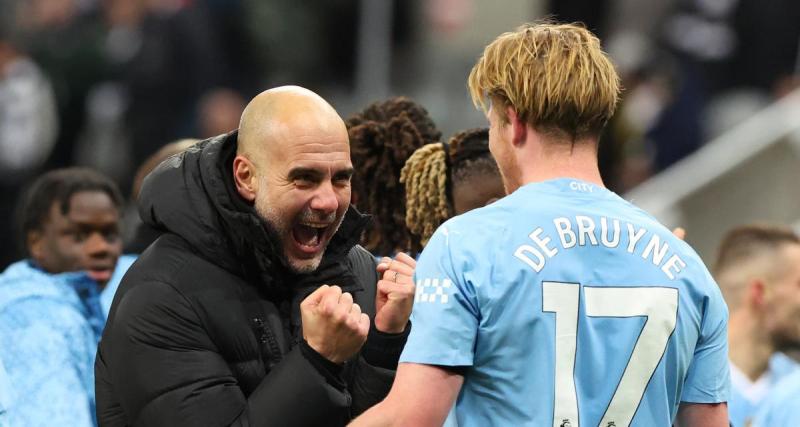  - Manchester City : le clin d'oeil envoyé par Guardiola à De Bruyne pour son avenir 
