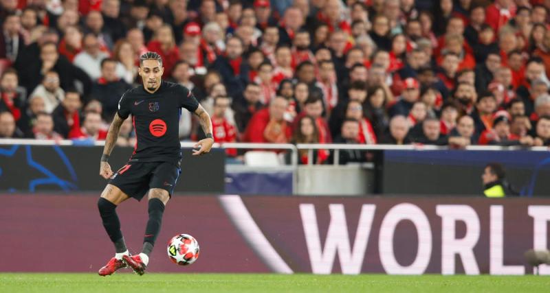  - Benfica - Barça : le but lunaire inscrit par Raphinha