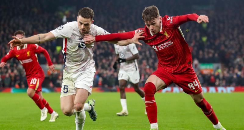  - Ligue des Champions : à 10 contre 11, le LOSC s'incline sur la pelouse de Liverpool