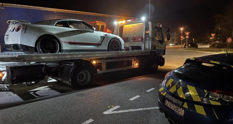  - Flashé à 202 km/h en Nissan GT-R : il fonce pour l’anniversaire de son grand-père, mais finit à la fourrière