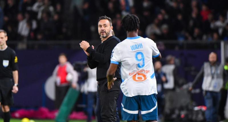  - OM : De Zerbi révèle un gros point de tension avec Elye Wahi