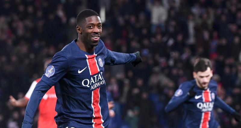  - PSG – Reims : l'exploit unique de Dembélé dans sa carrière