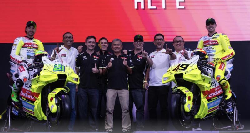  - MotoGP : Au tour de VR46 de présenter ses motos pour 2025