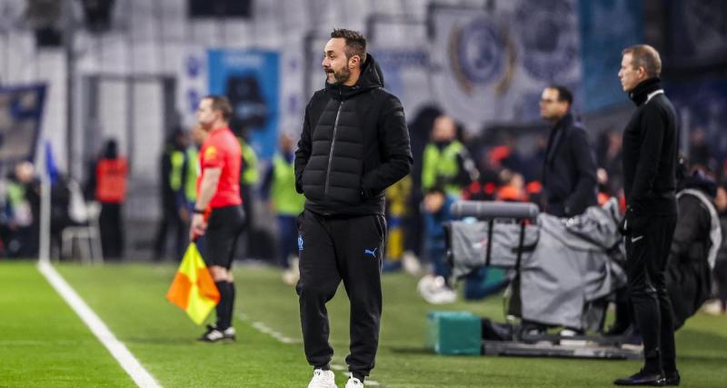  - Nice - OM : De Zerbi pointe du doigt la mentalité de ses joueurs
