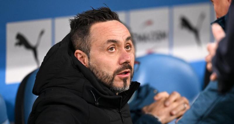  - Nice – OM : la pique discrète de De Zerbi sur l'arbitrage
