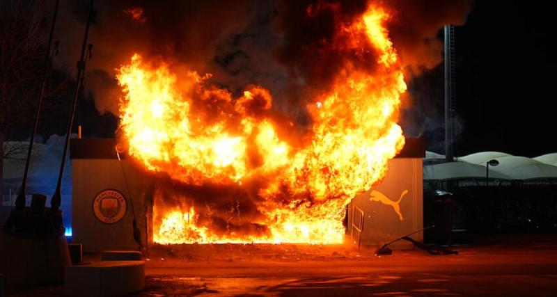  - Un incendie à Manchester City avant le match contre Bruges !