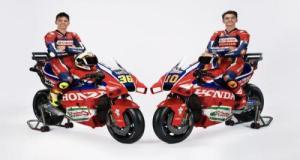 MotoGP : Honda dévoile les motos de son équipe officielle