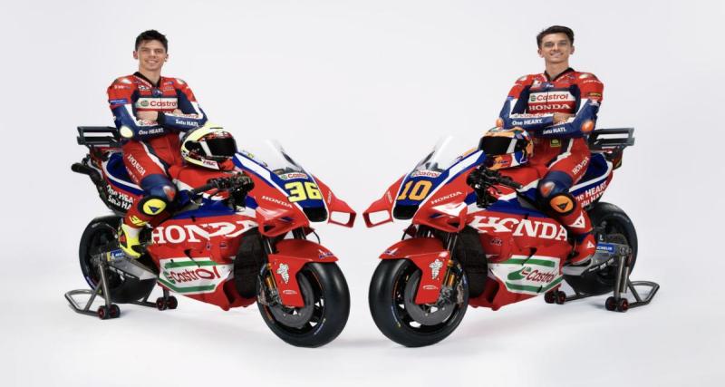  - MotoGP : Honda dévoile les motos de son équipe officielle