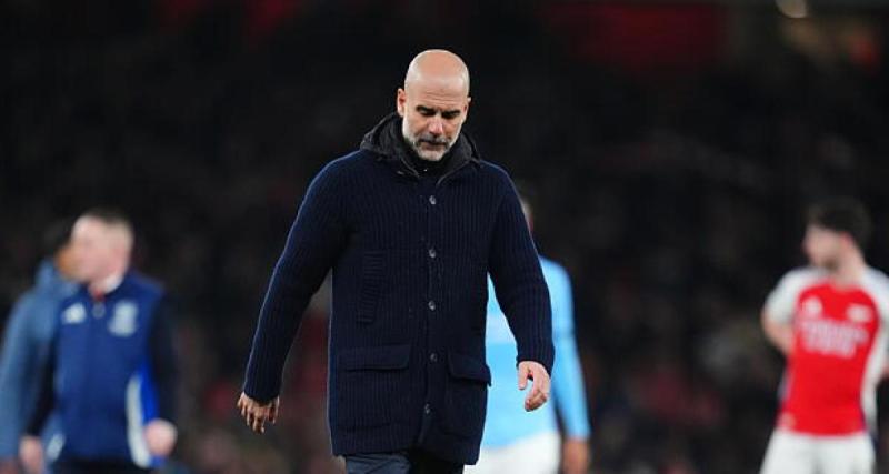  - Manchester City : le constat fataliste de Guardiola après la claque contre Arsenal