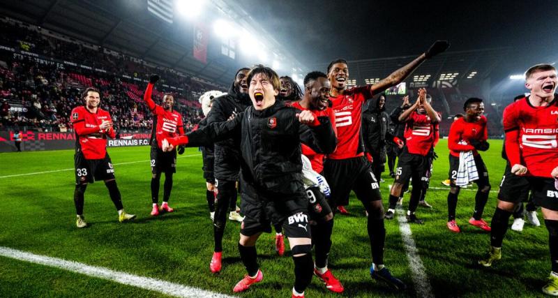  - Rennes : les images de joie après la victoire contre Strasbourg