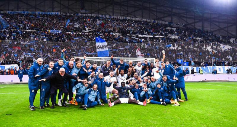  - OM : la belle communion avec les supporters après la victoire contre l'OL