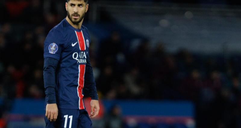  - PSG : Marco Asensio prêté en Premier League (off)
