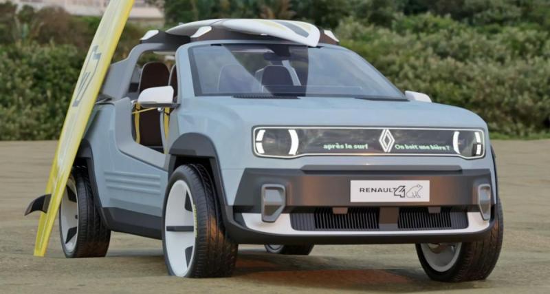  - La nouvelle Renault 4 devient un buggy grâce à ce designer indépendant