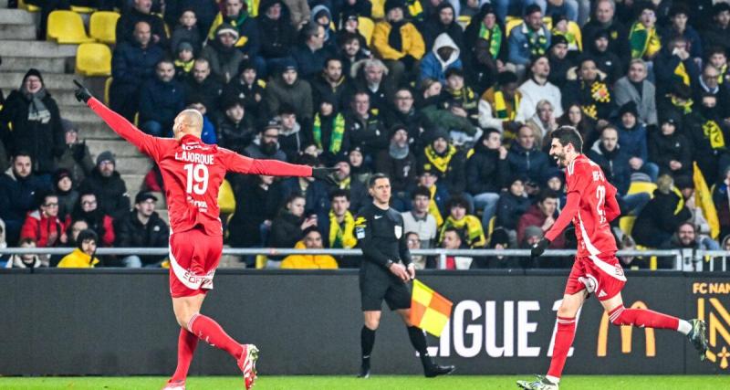  - Brest devant à Nantes à la pause